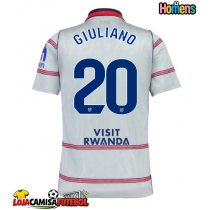 Camisa de Futebol Atletico Madrid Giuliano Simeone #20 Equipamento Alternativo 2026-27 Manga Curta